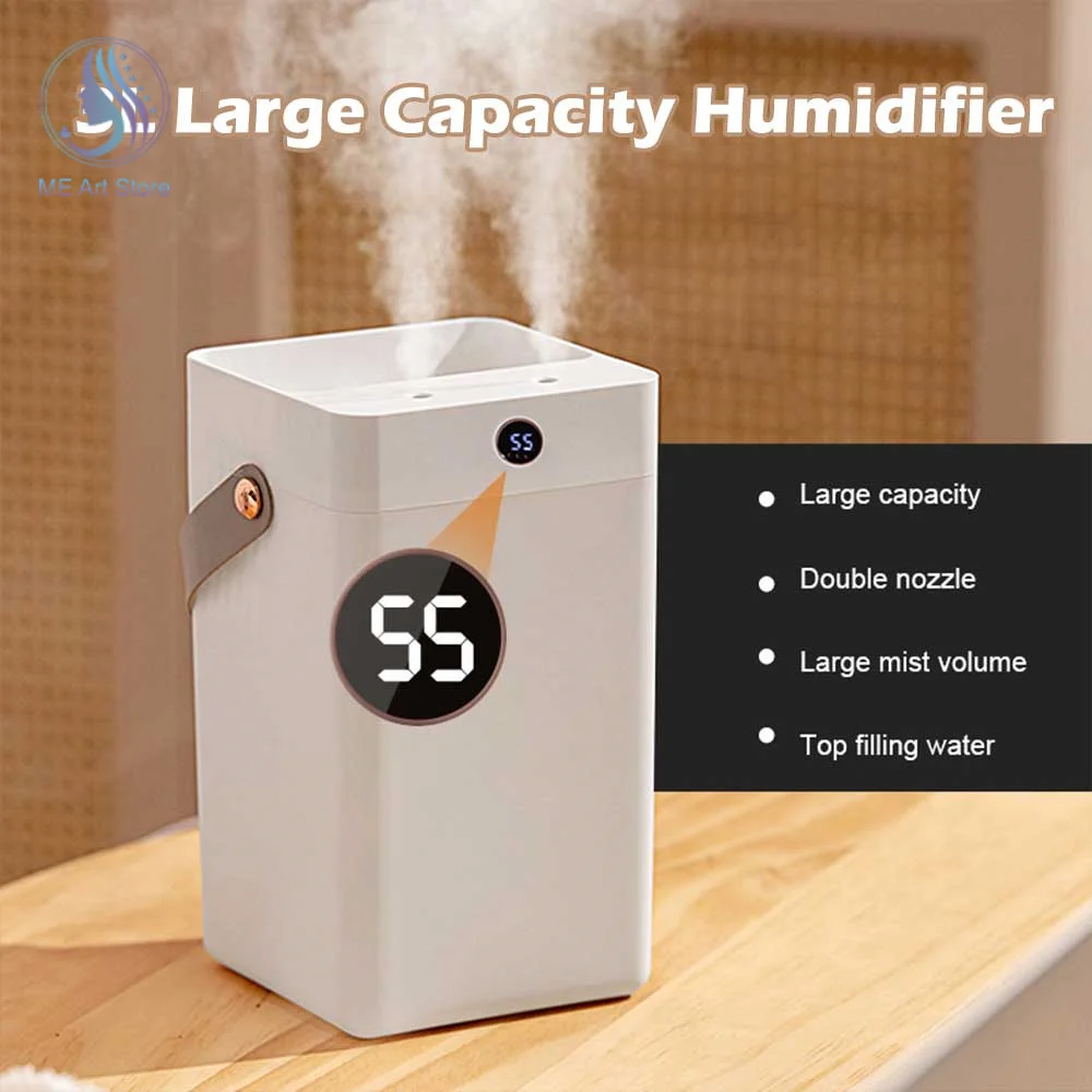 Увлажнитель воздуха с двумя насадками, 3 л, USB
Увлажнитель воздуха с двумя насадками, 3 л, USB