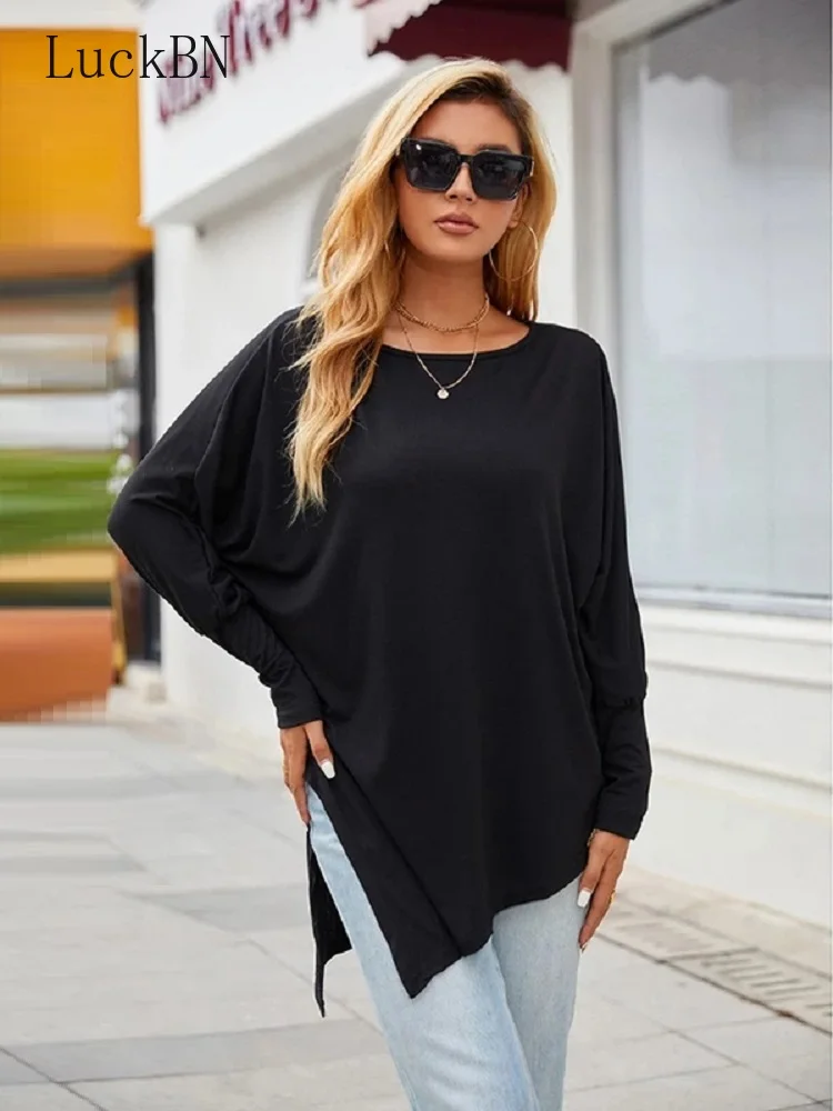 Spring Large Size Cotton Irregular Womens Tops and Blouses Casual O Neck Long Sleeve Long Solid Female Tunic Women Shirt 2022
Spring Large Size Cotton Irregular Womens Tops and Blouses Casual O Neck Long Sleeve Long Solid Female Tunic Women Shirt 2022