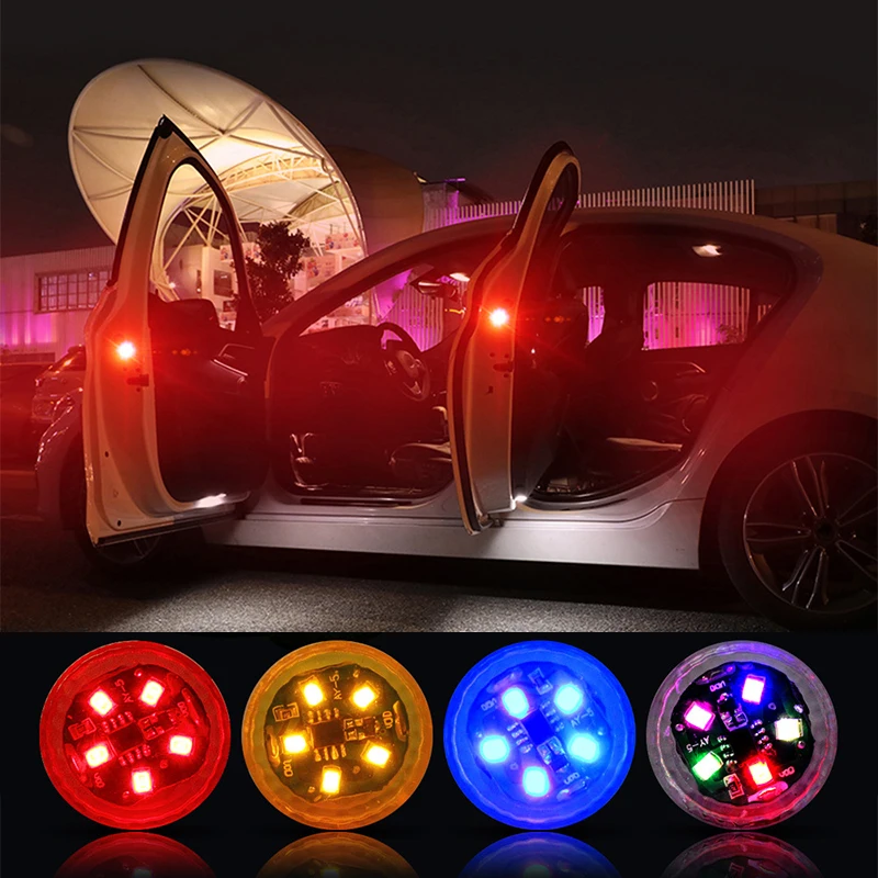 4PCS Car Door LED Warning Light Anti Collision Flash Lamp Magnetic Sensor Strobe Flashing Alarm Lights Auto Exterior Accessories 
4PCS Car Door LED Warning Light Anti Collision Flash Lamp Magnetic Sensor Strobe Flashing Alarm Lights Auto Exterior Accessories