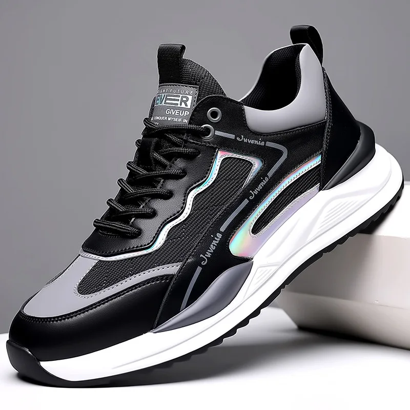2023 New Mens Casual Sports Shoes Leather Breathable Mesh Men's Shoes Fashion Trend Daddy Shoes Running Shoes Trainer Men
2023 New Mens Casual Sports Shoes Leather Breathable Mesh Men's Shoes Fashion Trend Daddy Shoes Running Shoes Trainer Men