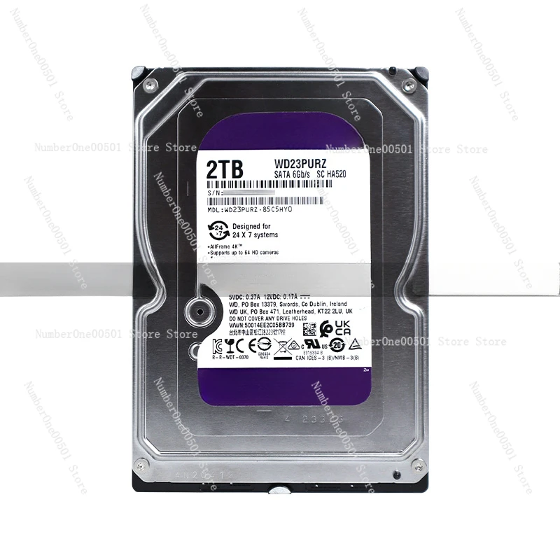Подходит для WD/Western Digital WD23PURZ/WD22EJRX Western 3 5-дюймовый 2 ТБ настольный 2T мониторинг
