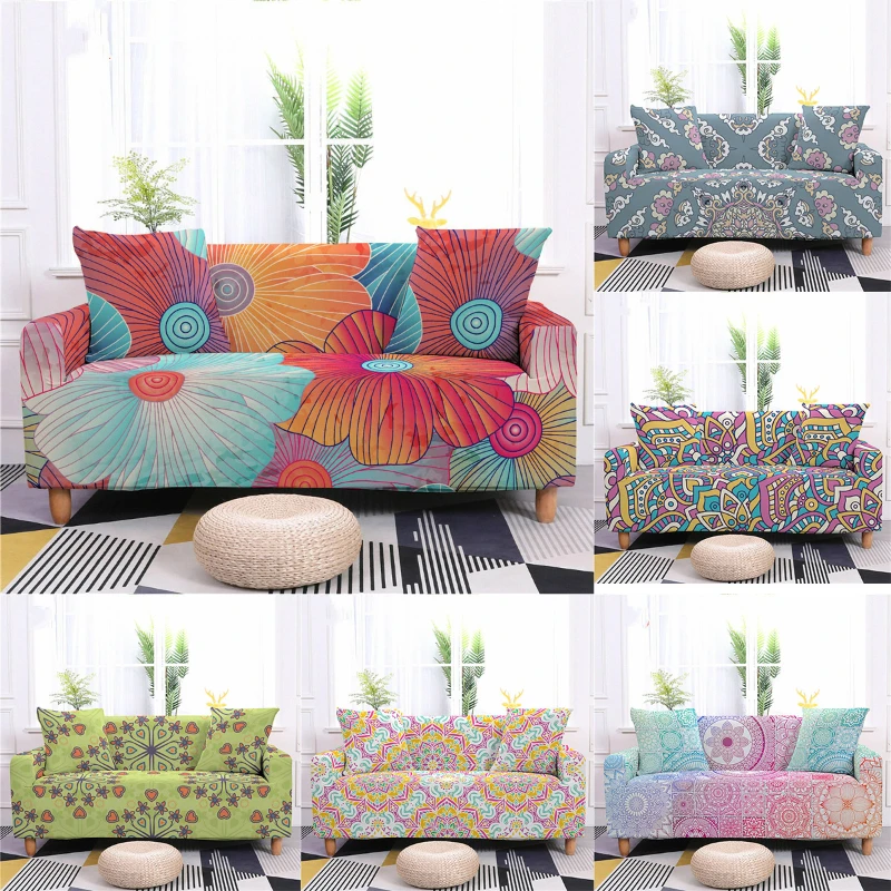 Boho Pattern Mandala Print Sofa Cover Spandex Stretch All-inclusive Sofa Chaise Cover Lounge Corner Sofa Cover for Living Room
Boho Pattern Mandala Print Sofa Cover Spandex Stretch All-inclusive Sofa Chaise Cover Lounge Corner Sofa Cover for Living Room