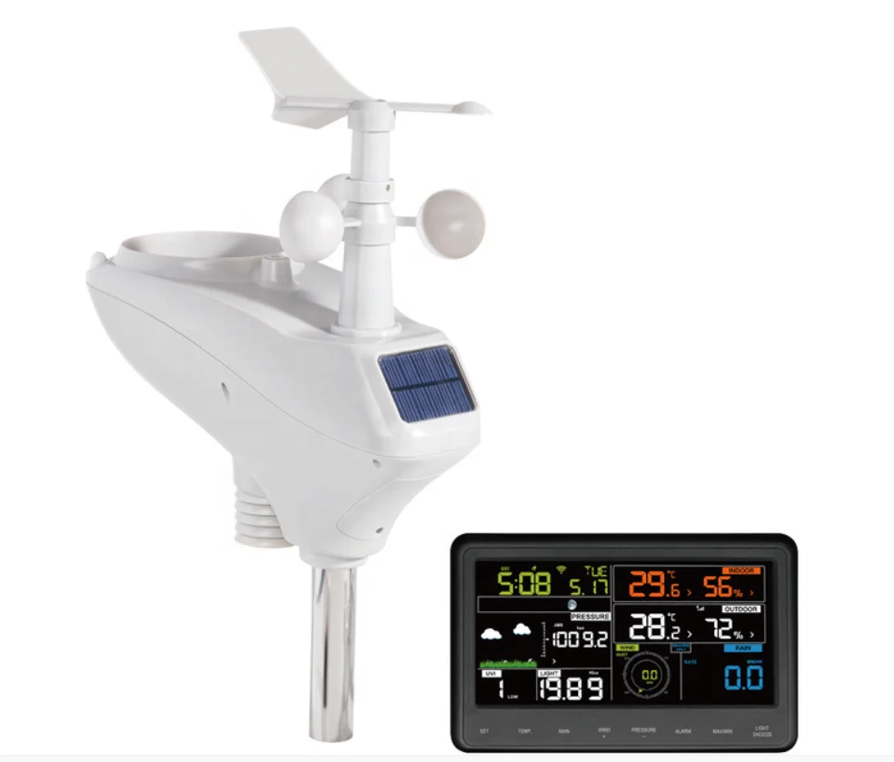Multi Sensor Selectable Wifi Gprs Professional Meteorological Monitoring Automatic Fine Offset Smart Outdoor Weather Station
Multi Sensor Selectable Wifi Gprs Professional Meteorological Monitoring Automatic Fine Offset Smart Outdoor Weather Station