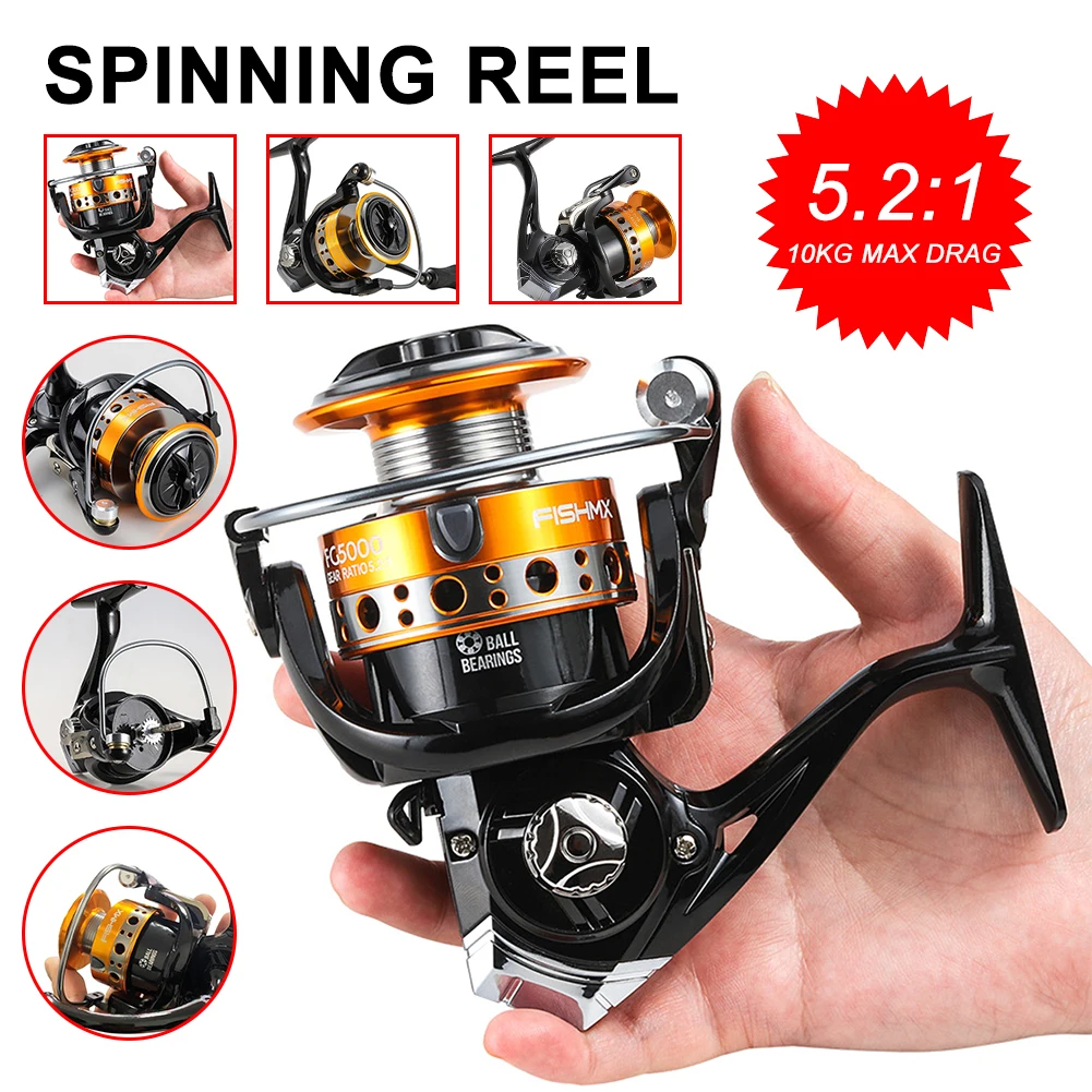 1pc TH2000-7000 Metal Fishing Reels Spinning Spool 10kg Max Drag 5.2:1 High Speed Carp Spinning Reels Fishing Saltwater Reel
1pc TH2000-7000 Metal Fishing Reels Spinning Spool 10kg Max Drag 5.2:1 High Speed Carp Spinning Reels Fishing Saltwater Reel