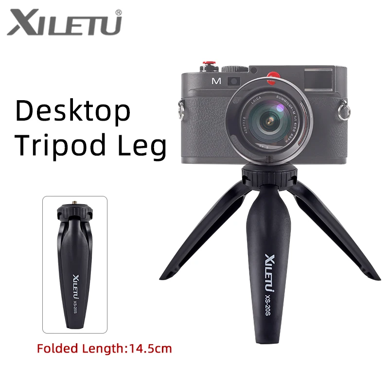 Легкий настольный мини-штатив XILETU XS20A с винтом 1/4-20 для Dji DSLR камеры смартфона стабилизатор светодиодного освещения
Легкий настольный мини-штатив XILETU XS20A с винтом 1/4-20 для Dji DSLR камеры смартфона стабилизатор светодиодного освещения