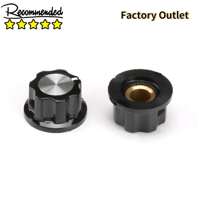 50pcs Skirted Knob A01 For Standard Pots Black Diameter 20mm Height 11mm Hole Diameter 6mm For Potentiometer
50pcs Skirted Knob A01 For Standard Pots Black Diameter 20mm Height 11mm Hole Diameter 6mm For Potentiometer
