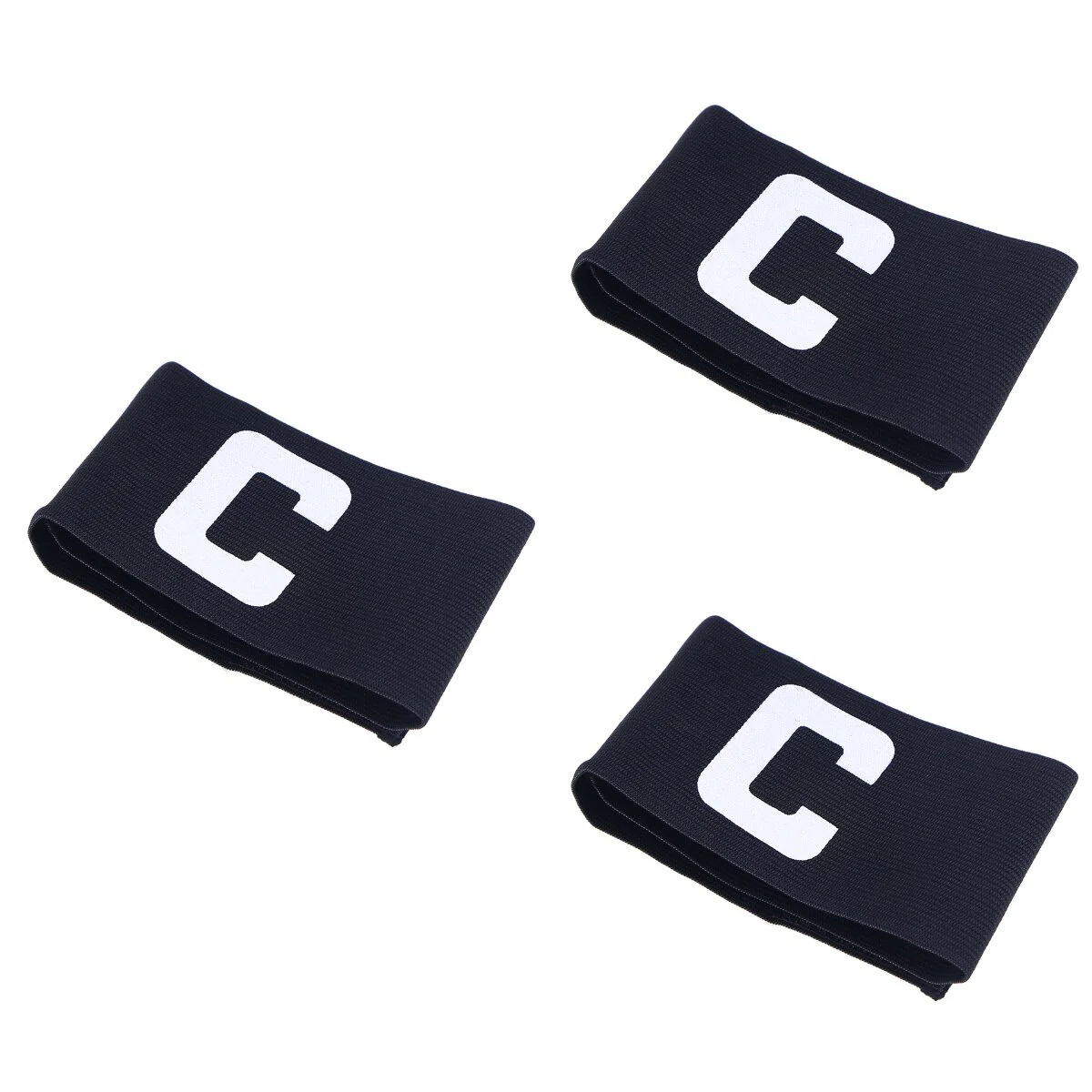 3pcs Football Soccer Captain Armband Adjustable Soccer Rugby Basketball Bands (Black)
3pcs Football Soccer Captain Armband Adjustable Soccer Rugby Basketball Bands (Black)