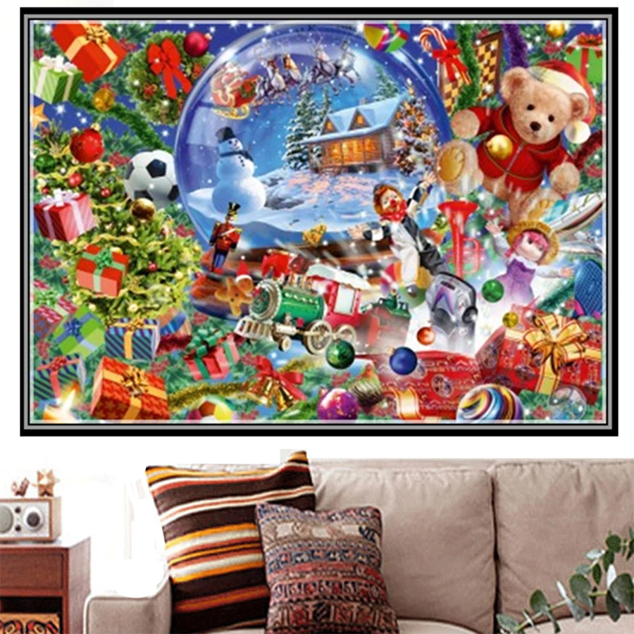 DIY 5D Diamond Painting Christmas Series Full Drill Square Round Embroidery Mosaic Art Picture Of Rhinestones Home Decor Gifts
DIY 5D Diamond Painting Christmas Series Full Drill Square Round Embroidery Mosaic Art Picture Of Rhinestones Home Decor Gifts