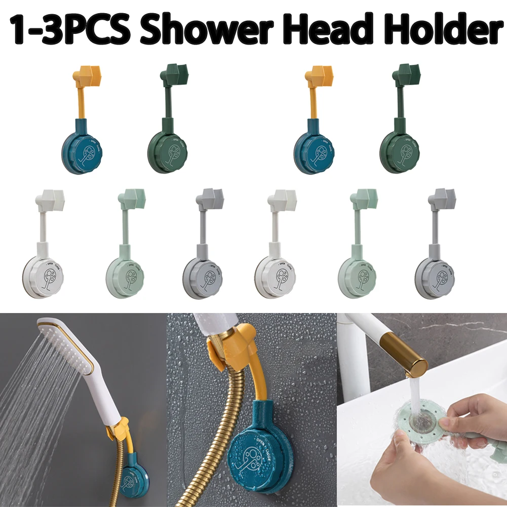 1-3PCS New Movable Shower Head Holder with Suction Cup Adjustable Reusable Punch-free Shower Holder Bathroom Hooks Accessories
1-3PCS New Movable Shower Head Holder with Suction Cup Adjustable Reusable Punch-free Shower Holder Bathroom Hooks Accessories