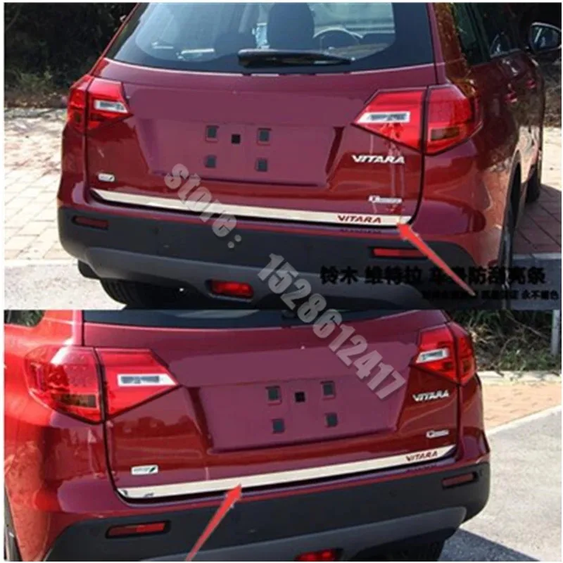For Suzuki Vitara Tailgate Rear Door Bottom Cover Molding Trim Stainless Steel Back Door Trim Car Accessories 2019 - 2016 H
For Suzuki Vitara Tailgate Rear Door Bottom Cover Molding Trim Stainless Steel Back Door Trim Car Accessories 2019 - 2016 H
