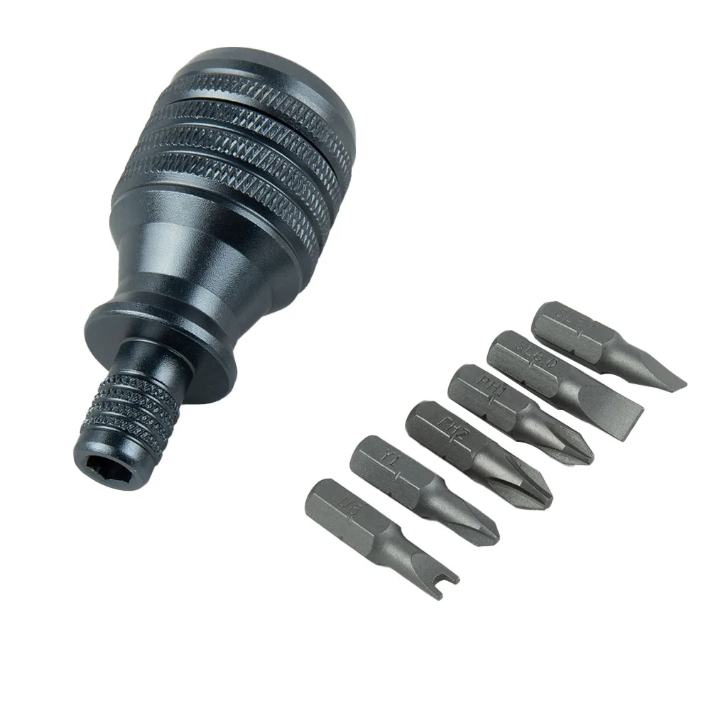 7 In1 Screwdriver Digital Products 1/4inch Alloy Steel Aluminum Alloy+Steel Grey Magnetic Screwdriver Repair Tools 
7 In1 Screwdriver Digital Products 1/4inch Alloy Steel Aluminum Alloy+Steel Grey Magnetic Screwdriver Repair Tools