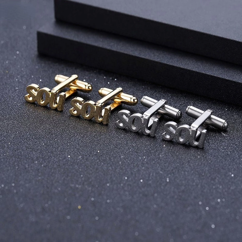 new Personalized Man Cufflinks Custom Letter Name gold Stainless Steel Shirt Cufflink fashion jewelry gift forfather and husband
new Personalized Man Cufflinks Custom Letter Name gold Stainless Steel Shirt Cufflink fashion jewelry gift forfather and husband