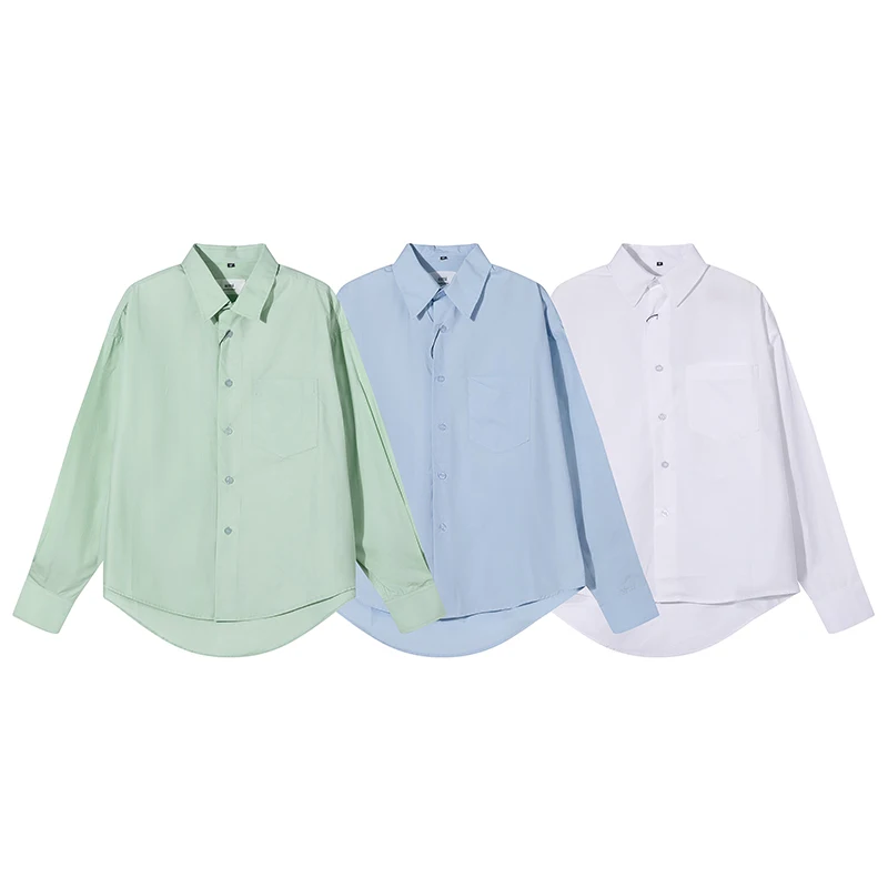 2023 Summer New Simple Business Casual Shirt Embroidery Pattern Korean Fashion Breathable Casual Shirt For Men And Women
2023 Summer New Simple Business Casual Shirt Embroidery Pattern Korean Fashion Breathable Casual Shirt For Men And Women