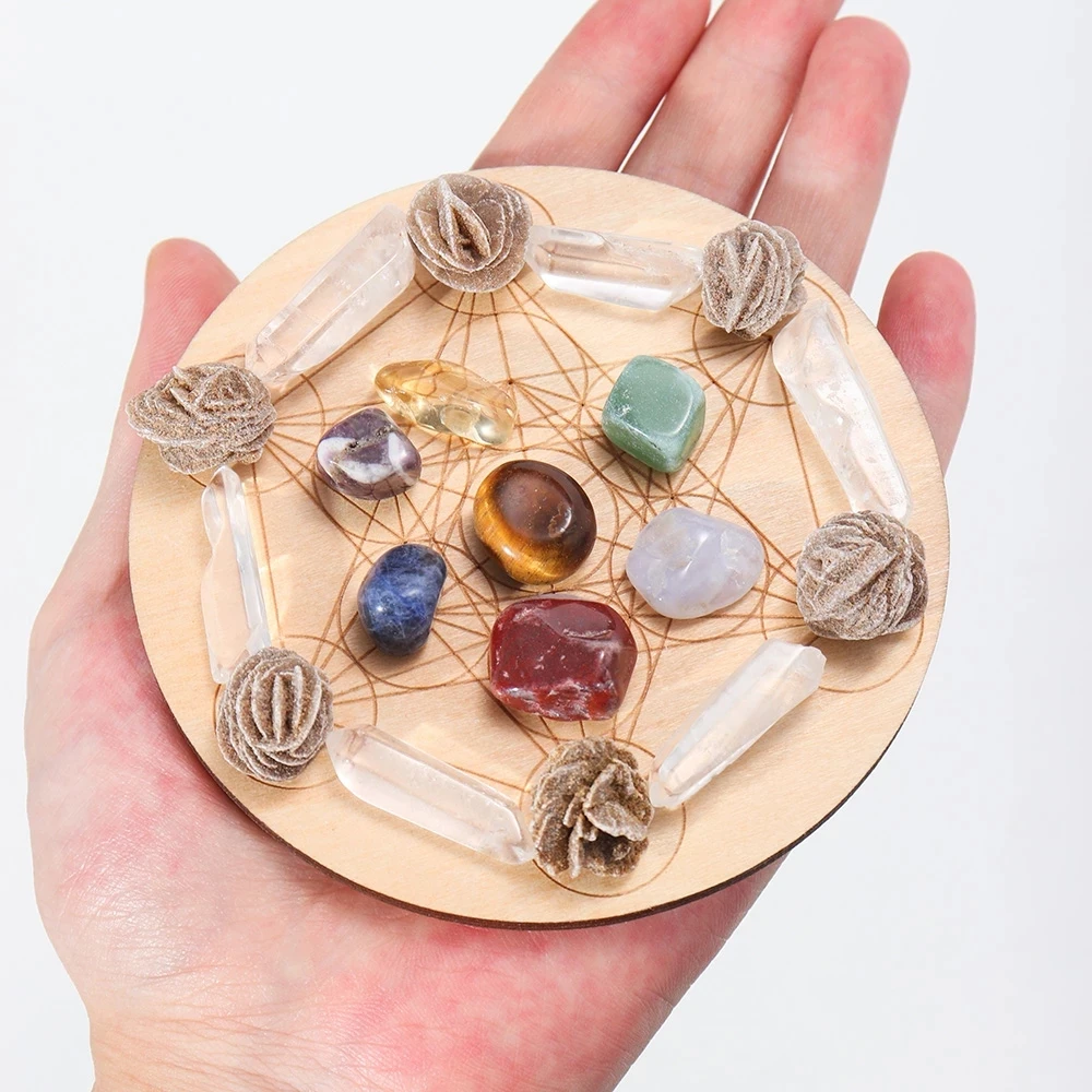 Yoga Natural Gemstone Stone Crystal Set Chakras Healing Stone Quartz Energy Mineral Ornaments Home Decoration Education Gifts
Yoga Natural Gemstone Stone Crystal Set Chakras Healing Stone Quartz Energy Mineral Ornaments Home Decoration Education Gifts