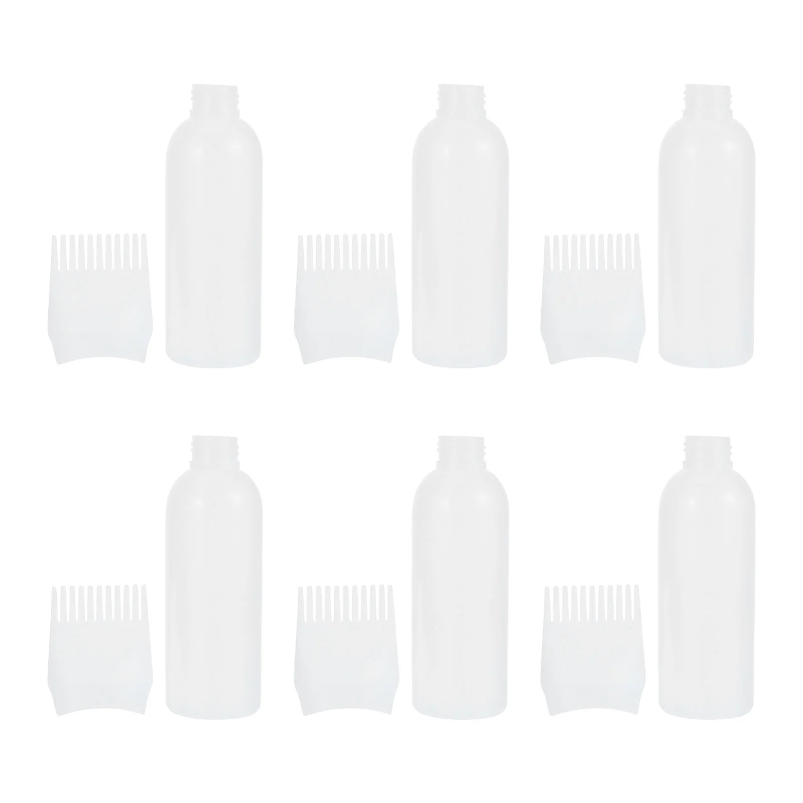 6 Pcs Hair Color Applicator Bottle Hair Butter Hairdressing Coloring Bottle Hairdye Hair Dye Bottle Household Hair Root Comb
6 Pcs Hair Color Applicator Bottle Hair Butter Hairdressing Coloring Bottle Hairdye Hair Dye Bottle Household Hair Root Comb