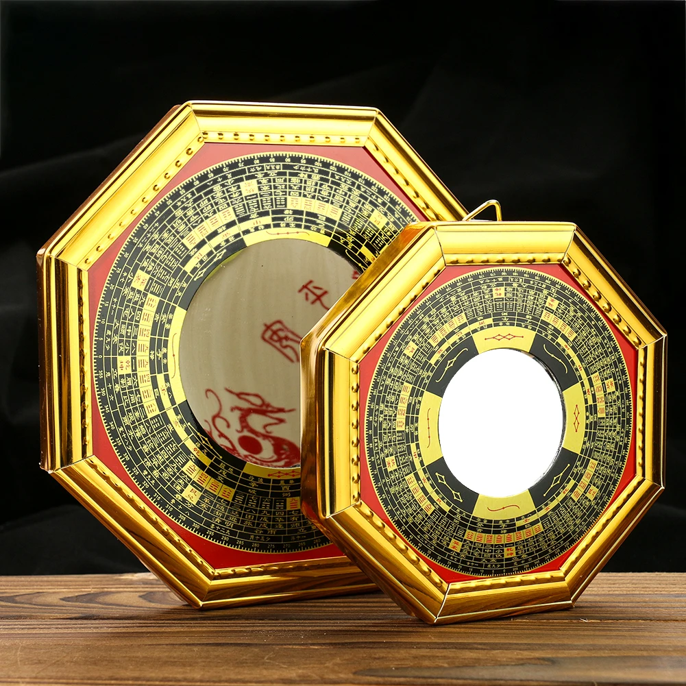 Chinese Style Yin Yang Tai Chi Compass Gossip Mirror Concave Convex Mirror Octagon Dragon Feng Shui Divination Energy Home Decor
Chinese Style Yin Yang Tai Chi Compass Gossip Mirror Concave Convex Mirror Octagon Dragon Feng Shui Divination Energy Home Decor