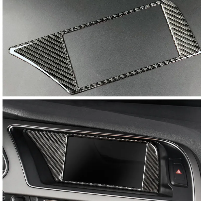 Carbon Fiber Car Center Console GPS Navigation Decorative Frame Trim For Audi Audi A5 13-16 & A4 B8 09-12
Carbon Fiber Car Center Console GPS Navigation Decorative Frame Trim For Audi Audi A5 13-16 & A4 B8 09-12
