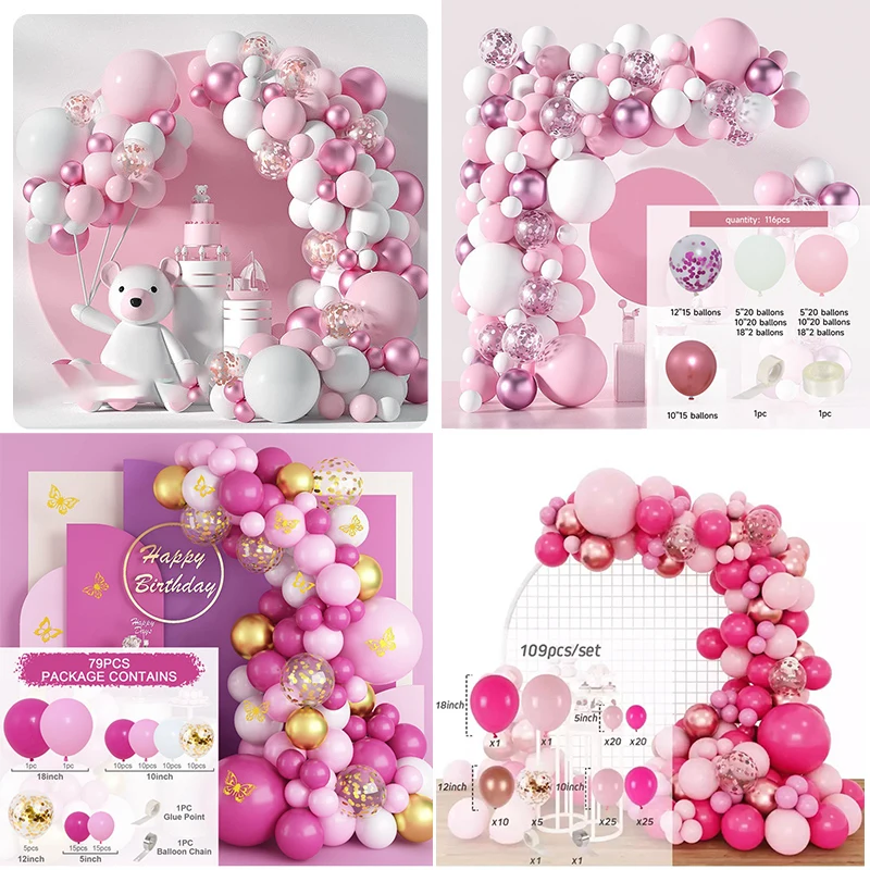 160pcs Child Birthday Balloon Set Party Decoration Balloon Wedding Wedding Room Scene Arrangement Balloon Chain Arch Baby Bath
160pcs Child Birthday Balloon Set Party Decoration Balloon Wedding Wedding Room Scene Arrangement Balloon Chain Arch Baby Bath
