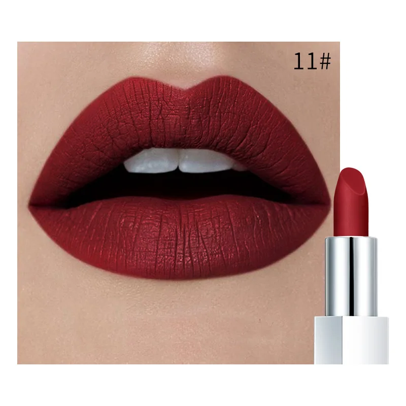 Flame Red Nude Matte Lipstick Light and Plump Lips Soft and Shiny Moisturize Lips Long-Lasting Waterproof Velvet Lipstick Makeup
Flame Red Nude Matte Lipstick Light and Plump Lips Soft and Shiny Moisturize Lips Long-Lasting Waterproof Velvet Lipstick Makeup