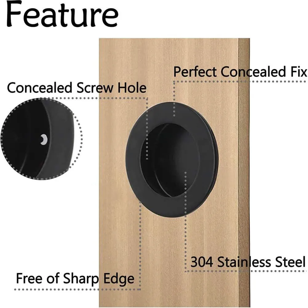 6pc Recessed Flush Pocket Door Cabinet Pull Inset Sliding Door Handle For Furniture Kitchen Cupboard Closet Drawer
6pc Recessed Flush Pocket Door Cabinet Pull Inset Sliding Door Handle For Furniture Kitchen Cupboard Closet Drawer