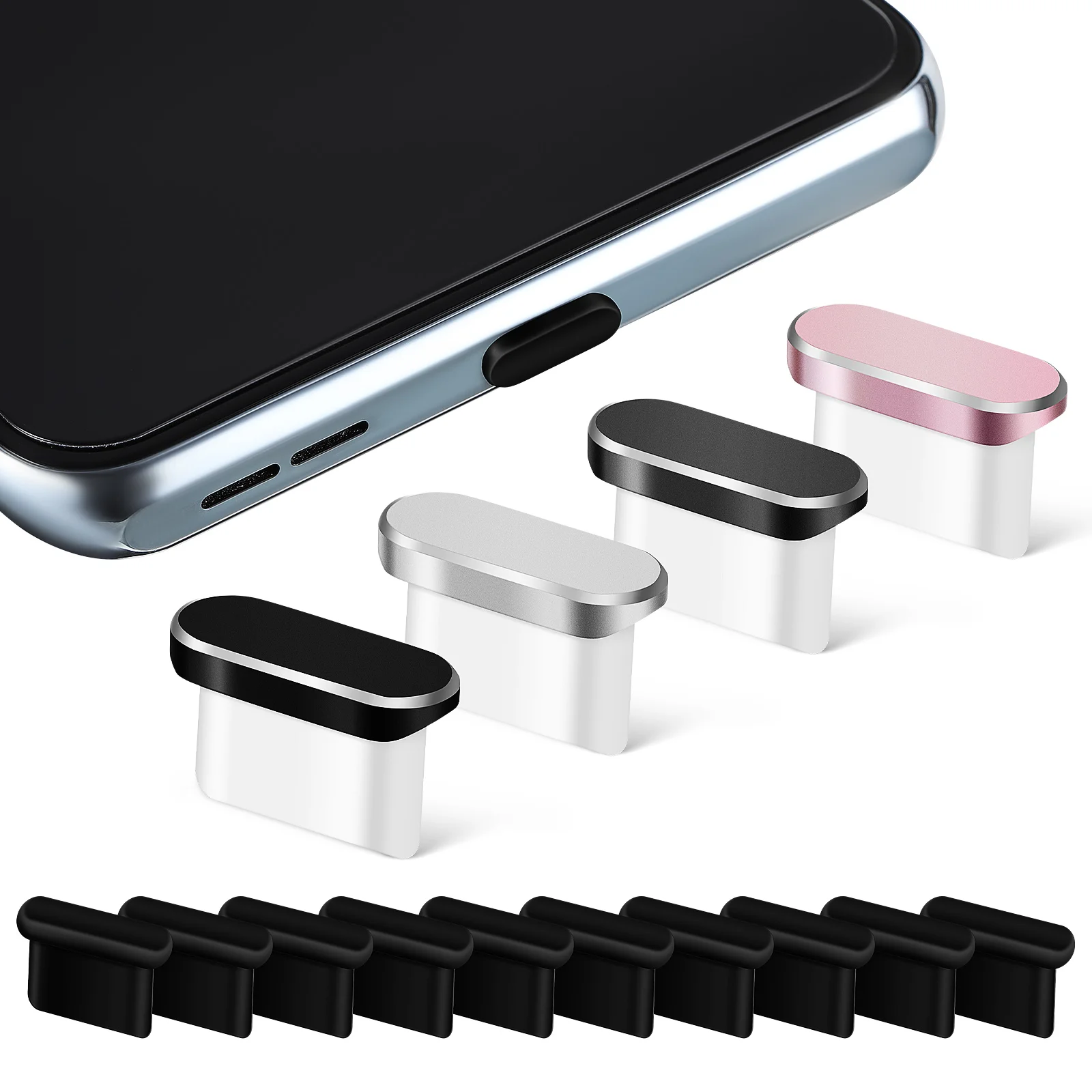 14 Pcs Phones Ports Covers USB C Anti Cover Type C Covers Waterproof Plug Cell USB C Plug USB C Cover
14 Pcs Phones Ports Covers USB C Anti Cover Type C Covers Waterproof Plug Cell USB C Plug USB C Cover