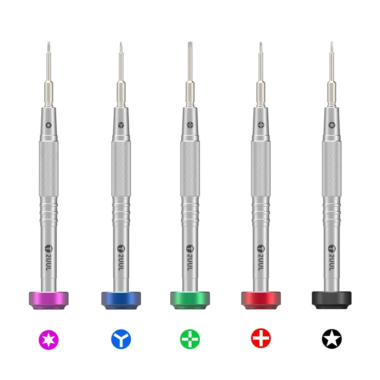 2UUL Precise Repair Bolt Driver for IPhone Android Mobile Phone Main Board LCD Screen Dismantling Combat Screwdriver Set
2UUL Precise Repair Bolt Driver for IPhone Android Mobile Phone Main Board LCD Screen Dismantling Combat Screwdriver Set