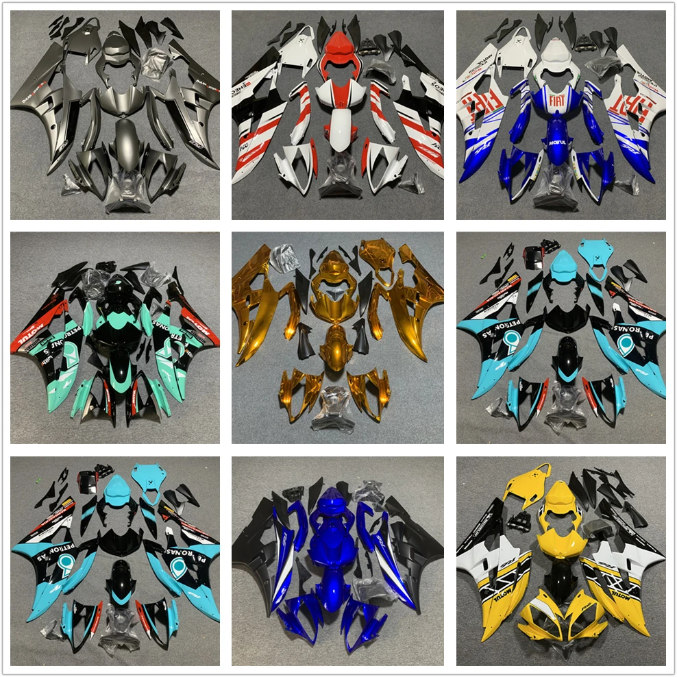Motorcycle for YAMAHA YZF600 06 07 Full Fairing Kits R6 2006 2007 Bodywork Cowling Kit Parallel Pull Sticker Injection ABS
Motorcycle for YAMAHA YZF600 06 07 Full Fairing Kits R6 2006 2007 Bodywork Cowling Kit Parallel Pull Sticker Injection ABS