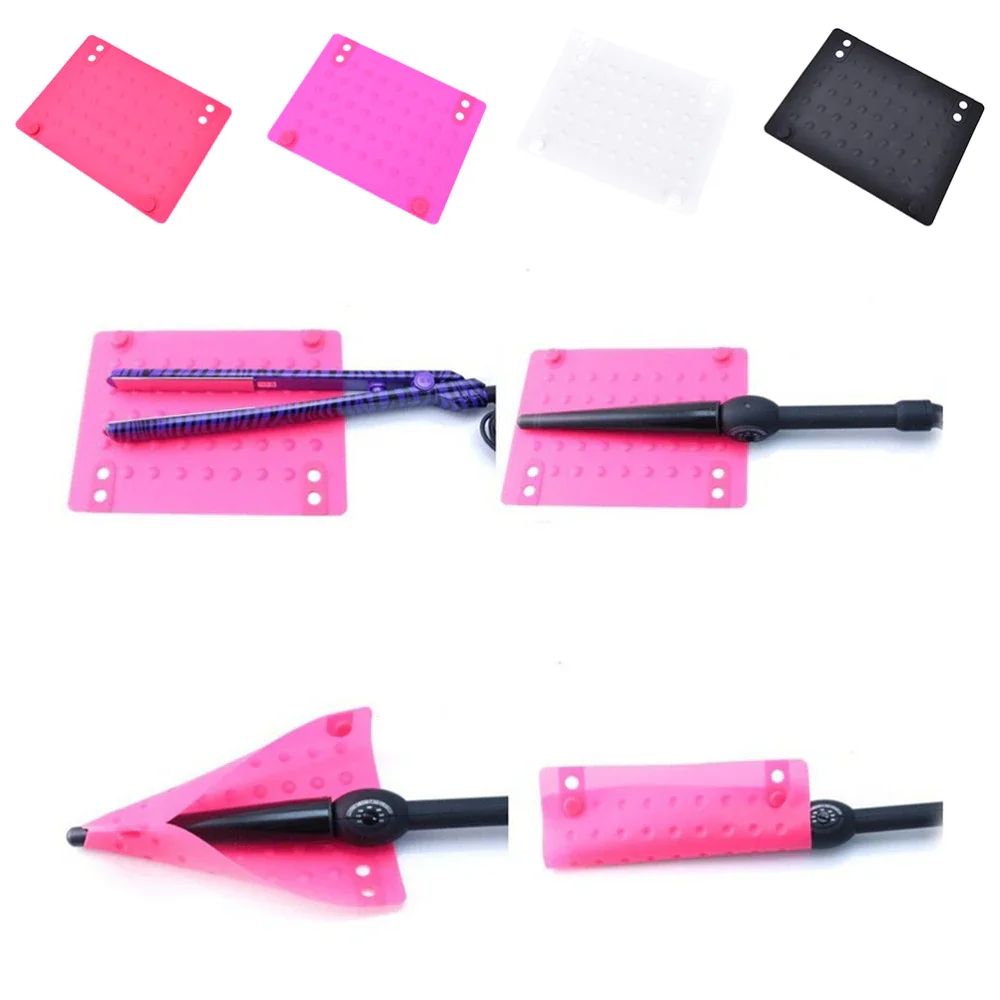 Heat Resistant Silicone Mat Hair Professional Styling Tool Anti-heat Mats For Hair Straightener Curling Iron New style
Heat Resistant Silicone Mat Hair Professional Styling Tool Anti-heat Mats For Hair Straightener Curling Iron New style