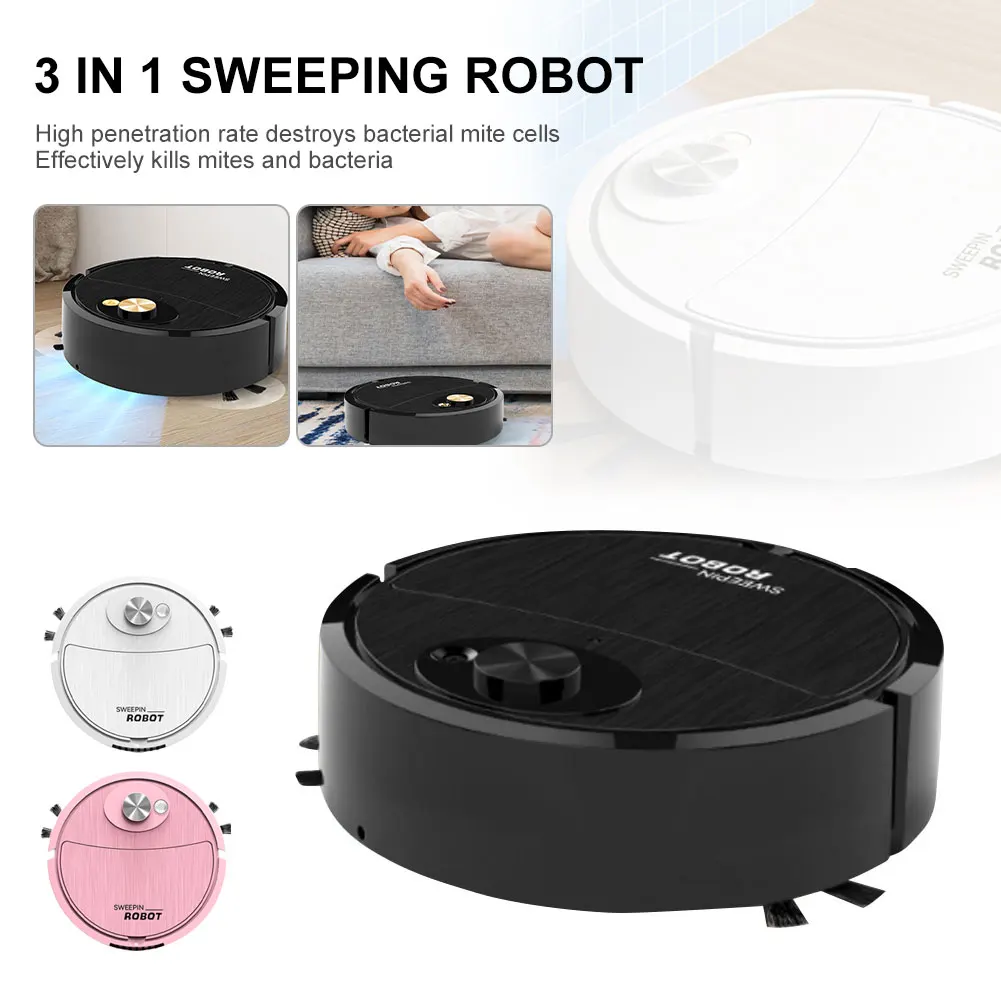 Robot Vacuum Cleaner 1000pa Suction 400mAh Intelligent Sweeping Robot Vacuum For Pet Hair Floor Cleaner Household Cleaning Tools
Robot Vacuum Cleaner 1000pa Suction 400mAh Intelligent Sweeping Robot Vacuum For Pet Hair Floor Cleaner Household Cleaning Tools