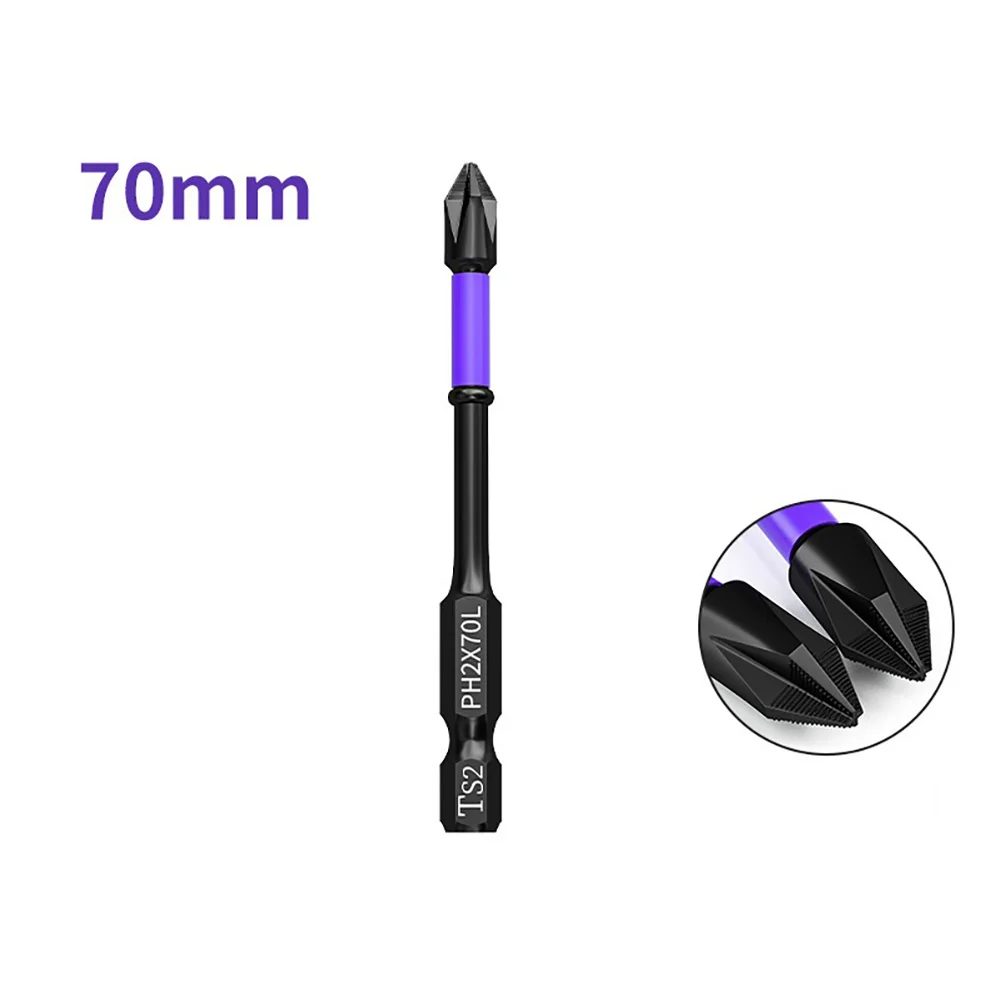 Screwdriver Bit Alloy Steel Anti-slip Magnetic High Hardness Electricians 25/50/65/70/90/150mm For Impact Screwdrivers/drills
Screwdriver Bit Alloy Steel Anti-slip Magnetic High Hardness Electricians 25/50/65/70/90/150mm For Impact Screwdrivers/drills