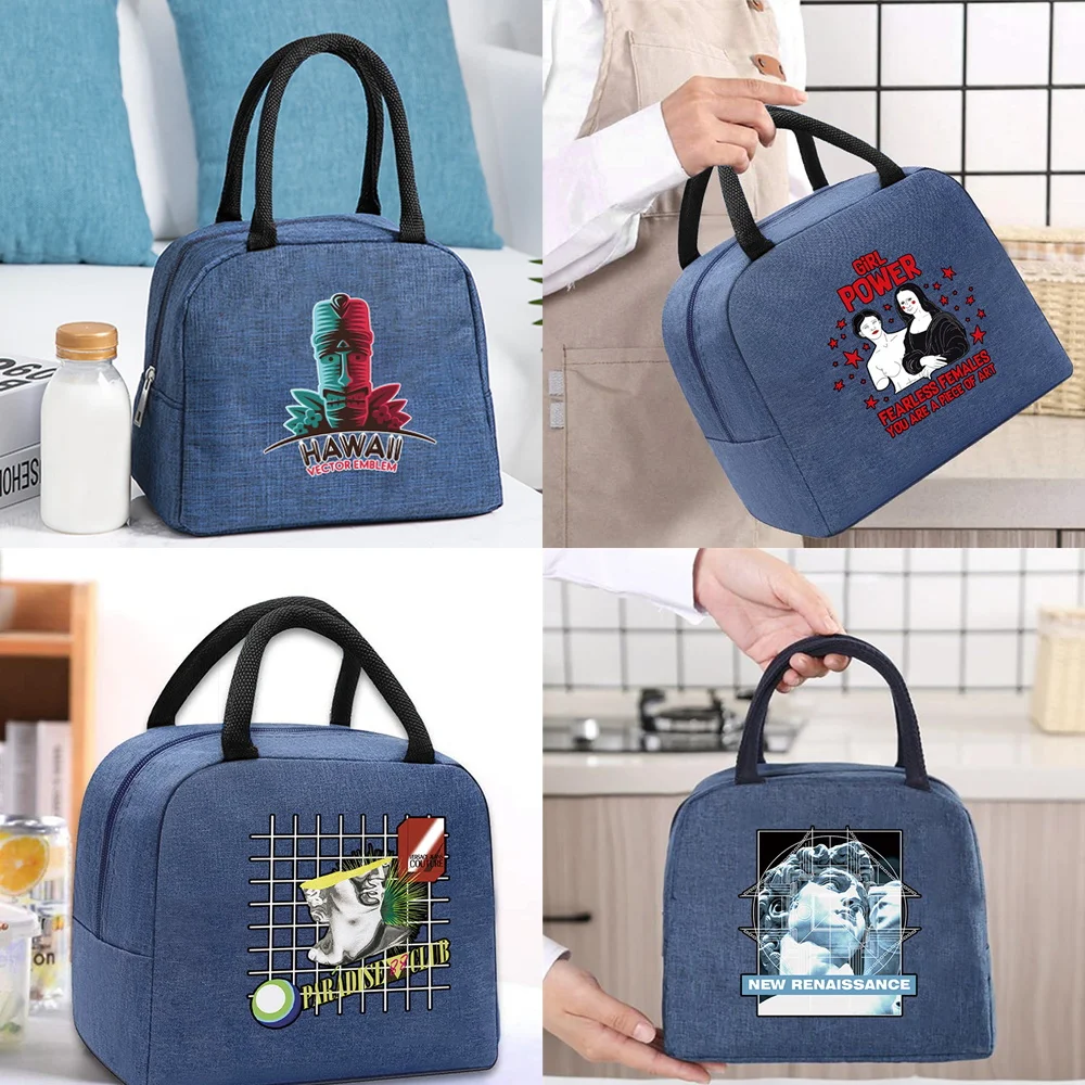 Lunch Bag Thermal Cooler Tote for Work Insulated Canvas Zipper Travel Food Picnic Storage Bags Unisex Sculpture Series Handbag
Lunch Bag Thermal Cooler Tote for Work Insulated Canvas Zipper Travel Food Picnic Storage Bags Unisex Sculpture Series Handbag