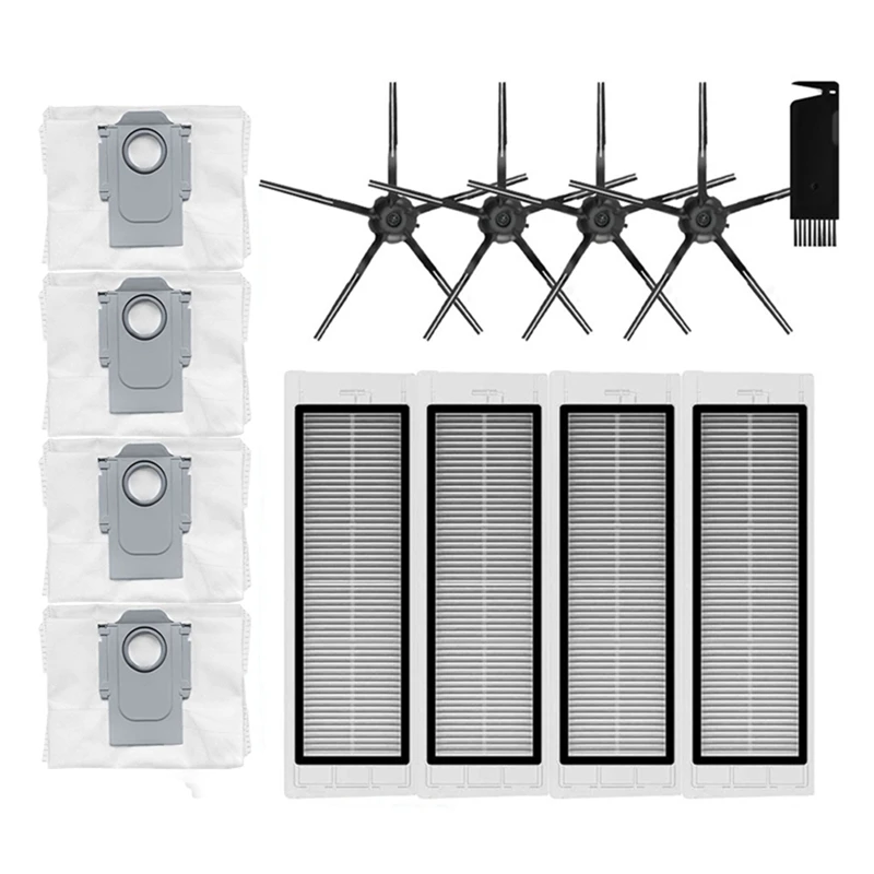 Side Brush Filter Dust Bag Replacement Accessories Kits For Roborock Q5+ Robotic Vacuum Cleaner
Side Brush Filter Dust Bag Replacement Accessories Kits For Roborock Q5+ Robotic Vacuum Cleaner