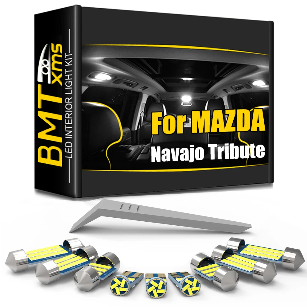 BMTxms Canbus For Mazda Navajo 1991-1994 Tribute 2001-2011 SUV LED Interior Lights Dome Map Trunk Lamp License Plate Light Bulbs
BMTxms Canbus For Mazda Navajo 1991-1994 Tribute 2001-2011 SUV LED Interior Lights Dome Map Trunk Lamp License Plate Light Bulbs