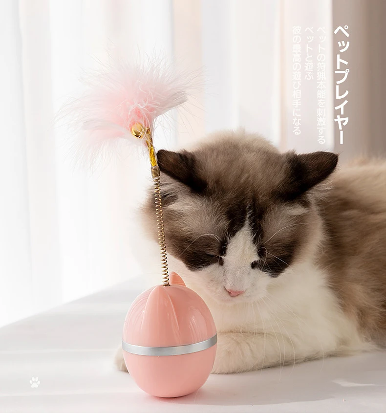 MADDEN Tumbler Swing Toy For Cats Funny Cat Scratching Ball Colored Feather Toy Kitten Interactive Chasing Toy Cat Accessories
MADDEN Tumbler Swing Toy For Cats Funny Cat Scratching Ball Colored Feather Toy Kitten Interactive Chasing Toy Cat Accessories