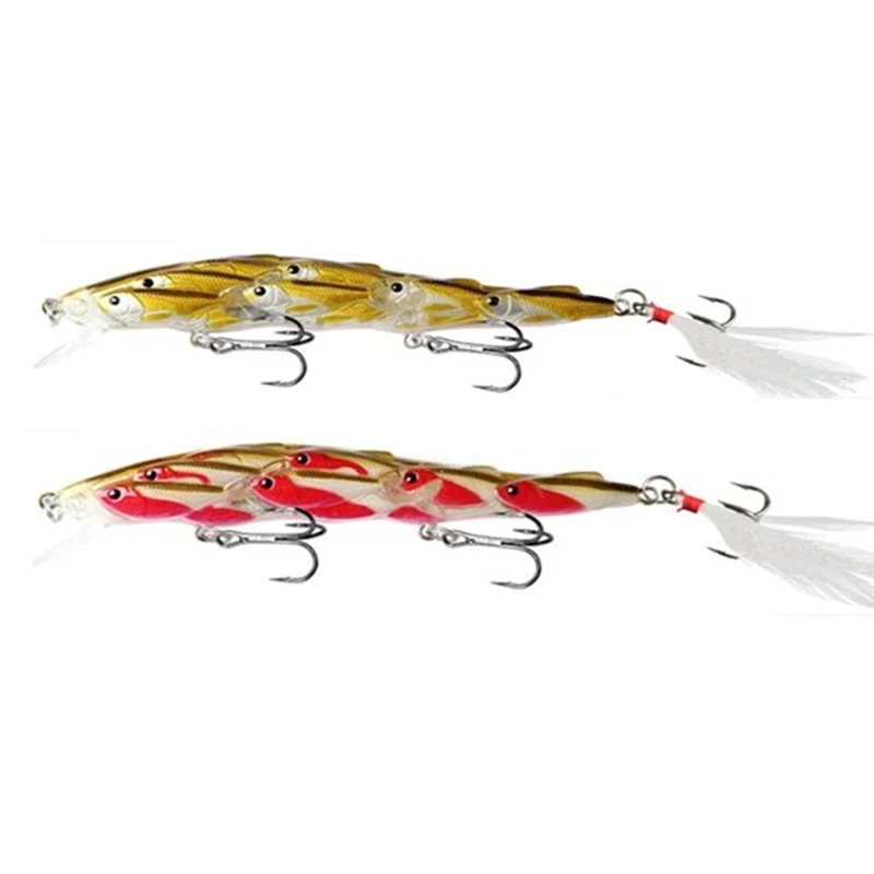 

2Pcs Floating Minnow Fishing Lure 120mm 15.5g Hard Bait Wobbler Jig Bait Crankbait Carp Striped Bass Pesca Fishing Tackle SwimBa