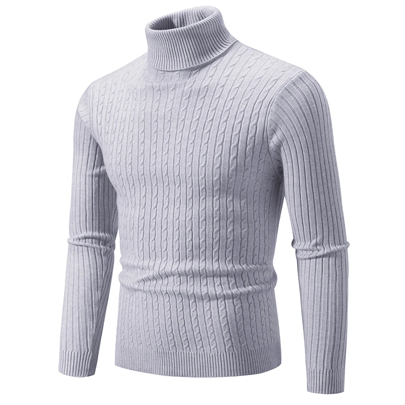 Men's Autumn and Winter High Neck Bottom Shirt Slim Fit Long Sleeve T-shirt Solid Color Trend
Men's Autumn and Winter High Neck Bottom Shirt Slim Fit Long Sleeve T-shirt Solid Color Trend