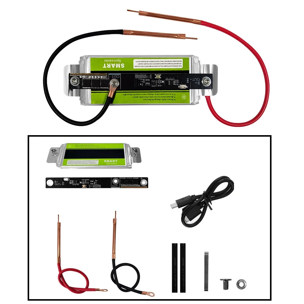 Spot Welding Tool Tools Storage Type Metal + Plastic Mini Portable Powered Tool Spot Welder 18x5cm 7.08x1.97in
Spot Welding Tool Tools Storage Type Metal + Plastic Mini Portable Powered Tool Spot Welder 18x5cm 7.08x1.97in
