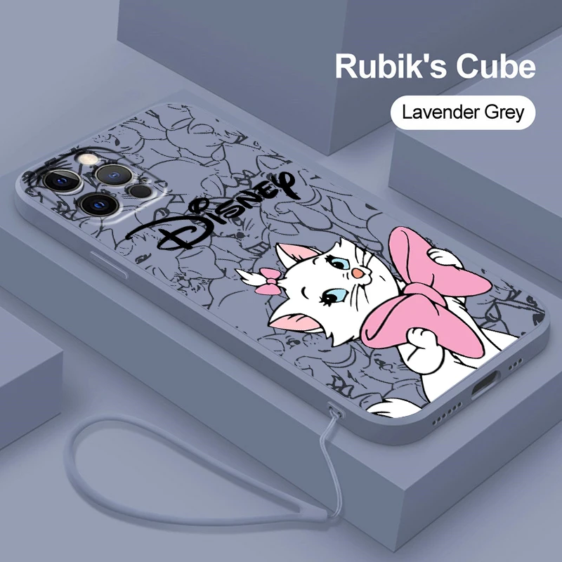 Disney Marie Cat Cute Liquid Rope Phone Case For Apple iPhone 14 13 12 11 Pro Max Mini XR X 8 7 6S SE Plus Cover
Disney Marie Cat Cute Liquid Rope Phone Case For Apple iPhone 14 13 12 11 Pro Max Mini XR X 8 7 6S SE Plus Cover