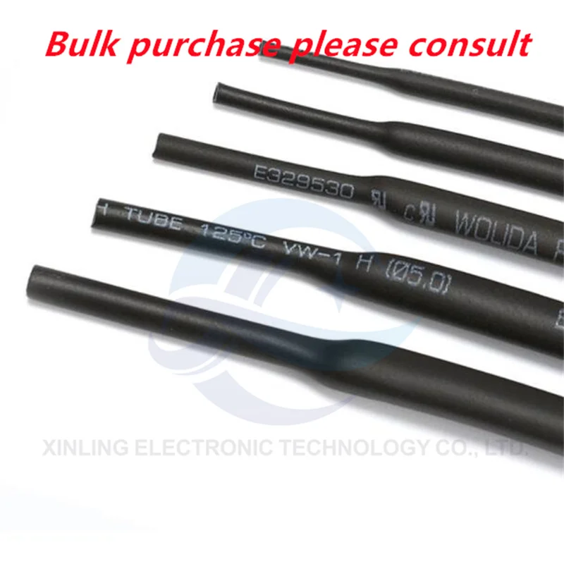 

Commonly used heat shrink tube package Φ2/3/4/5/6/8.0MM component package value pack a total of 8 kinds of 1 meter each