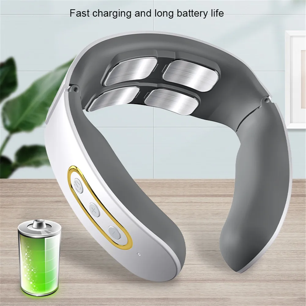 Smart Electric Neck and Shoulder Pulse Massager Kneading TENS Wireless Heat Cervical Vertebra Relax Pain Relief Massage Machine
Smart Electric Neck and Shoulder Pulse Massager Kneading TENS Wireless Heat Cervical Vertebra Relax Pain Relief Massage Machine