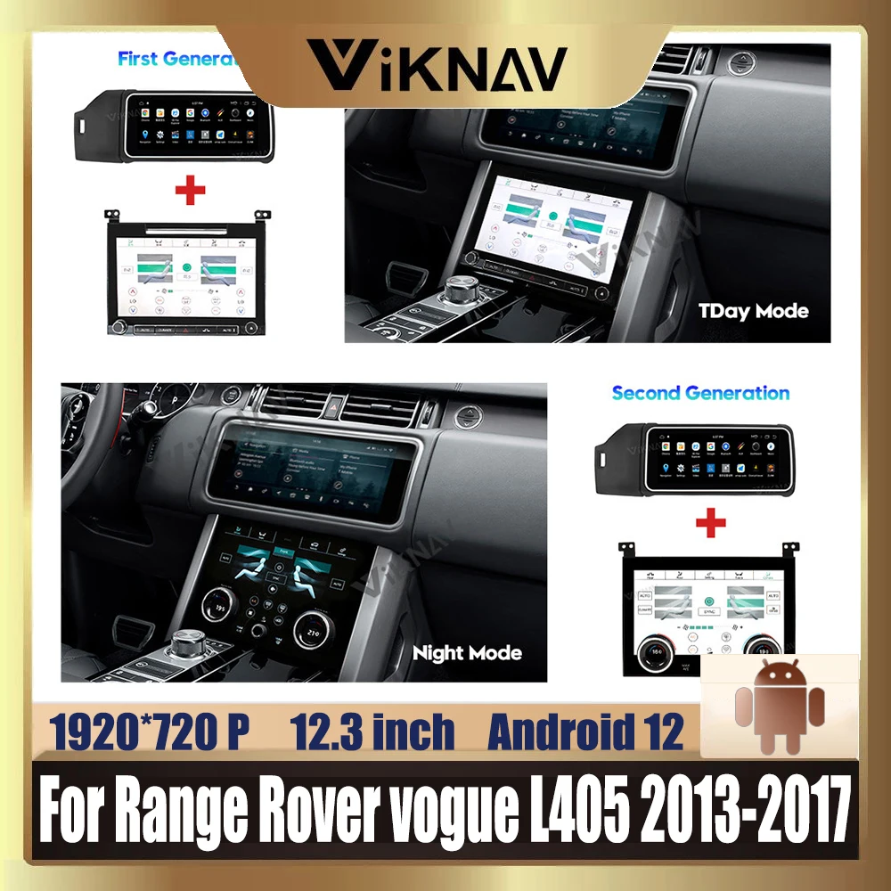 12.3 Inch PX6 Android Car Radio For Range Rover Vogue L405 2013-2017 GPS Navigation Multimedia Player Head Unit Stereo Receiver
12.3 Inch PX6 Android Car Radio For Range Rover Vogue L405 2013-2017 GPS Navigation Multimedia Player Head Unit Stereo Receiver