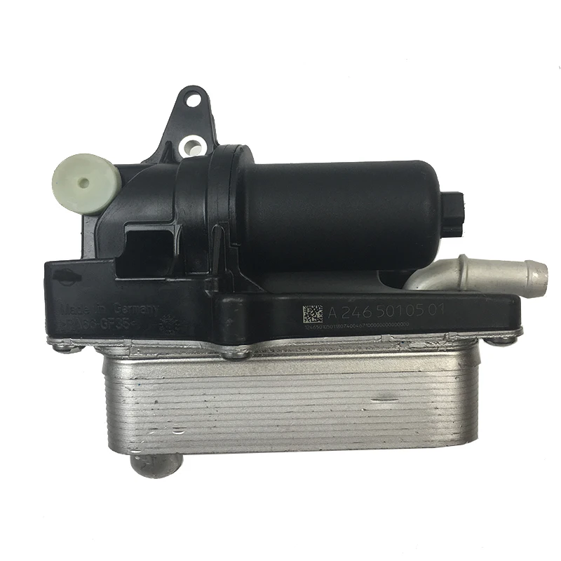 2465010501 New Original Engine Oil Cooler Parts for Mercedes Benz CLA GLA 180 200 220 CDI 250 4-MATIC 180 200 220 CDI
2465010501 New Original Engine Oil Cooler Parts for Mercedes Benz CLA GLA 180 200 220 CDI 250 4-MATIC 180 200 220 CDI