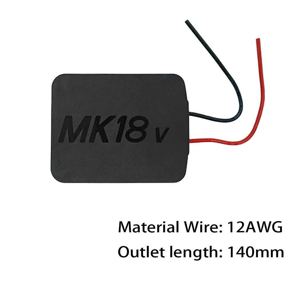 Battery Adapter Converter For 14.4V 18V DIY Battery Adapter To Dock Power Connector 12AWG Robotics Power Tool Accessories
Battery Adapter Converter For 14.4V 18V DIY Battery Adapter To Dock Power Connector 12AWG Robotics Power Tool Accessories
