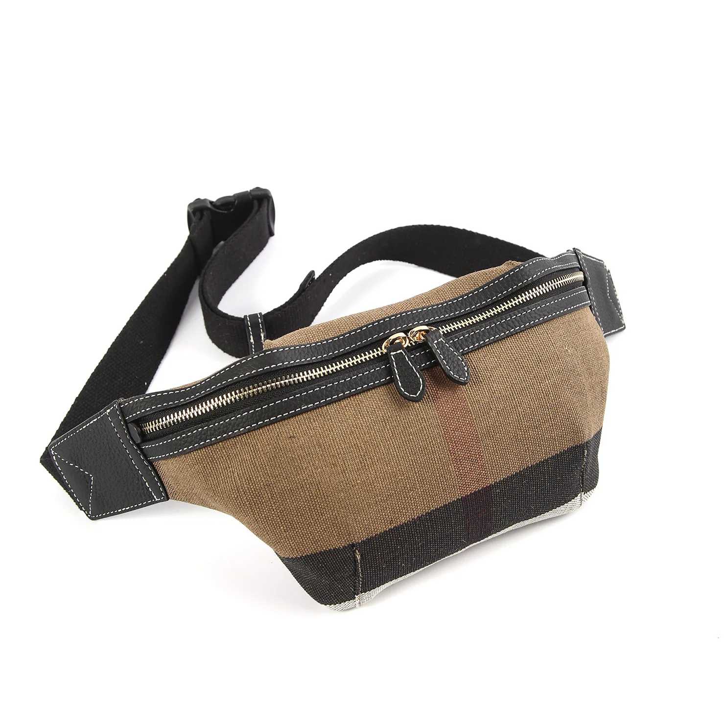 Classic Jute Waist Bag with Top Layer Lychee Grain Cowhide Lightweight Men and Women's Chest Bag
Classic Jute Waist Bag with Top Layer Lychee Grain Cowhide Lightweight Men and Women's Chest Bag