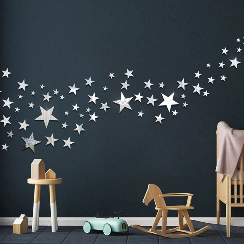 40/20PCS Acrylic Star Mirror Wall Sticker Reflective Waterproof Mirror Stickers Living Room Bedroom Background Wall Home Decor
40/20PCS Acrylic Star Mirror Wall Sticker Reflective Waterproof Mirror Stickers Living Room Bedroom Background Wall Home Decor