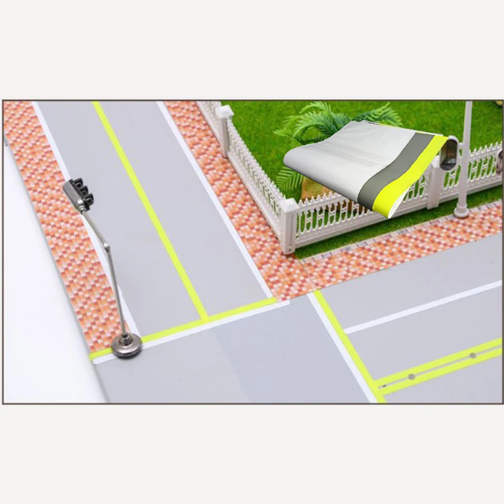 Pure Color Road Sticker Micro Landscape Model Road Sticker Streets Trains Roads 20*60 Cm Building Model For Models
Pure Color Road Sticker Micro Landscape Model Road Sticker Streets Trains Roads 20*60 Cm Building Model For Models