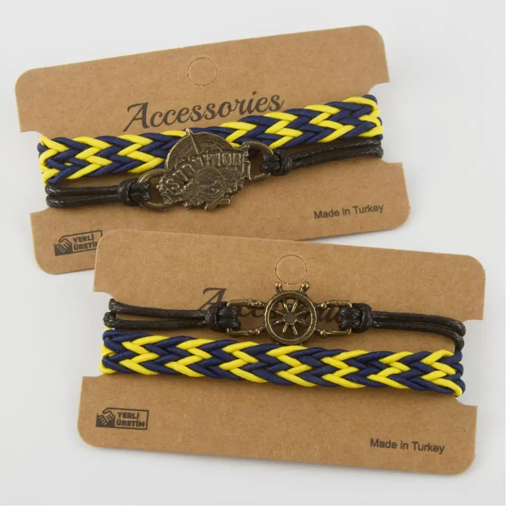 Vinlex leather bracelet