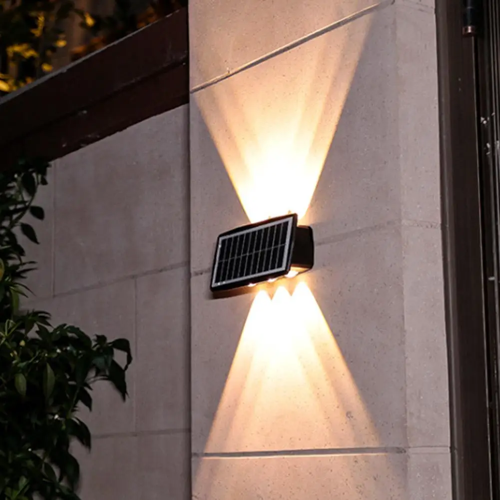 Solar Wall Lamp Led Outdoor Waterproof Decoration Garden Lamp Up And Down Luminous Lighting For Wall Porch Balcony Garden S A3N2 
Solar Wall Lamp Led Outdoor Waterproof Decoration Garden Lamp Up And Down Luminous Lighting For Wall Porch Balcony Garden S A3N2