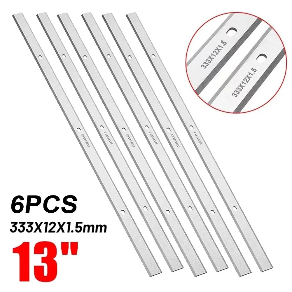 6pcs Planer Blades Cutting 13\\\"-1/2\\\" Double Edge For Metabo DH330 DH316 High Speed Steel Portable Set Tool Durable
6pcs Planer Blades Cutting 13\\\"-1/2\\\" Double Edge For Metabo DH330 DH316 High Speed Steel Portable Set Tool Durable
