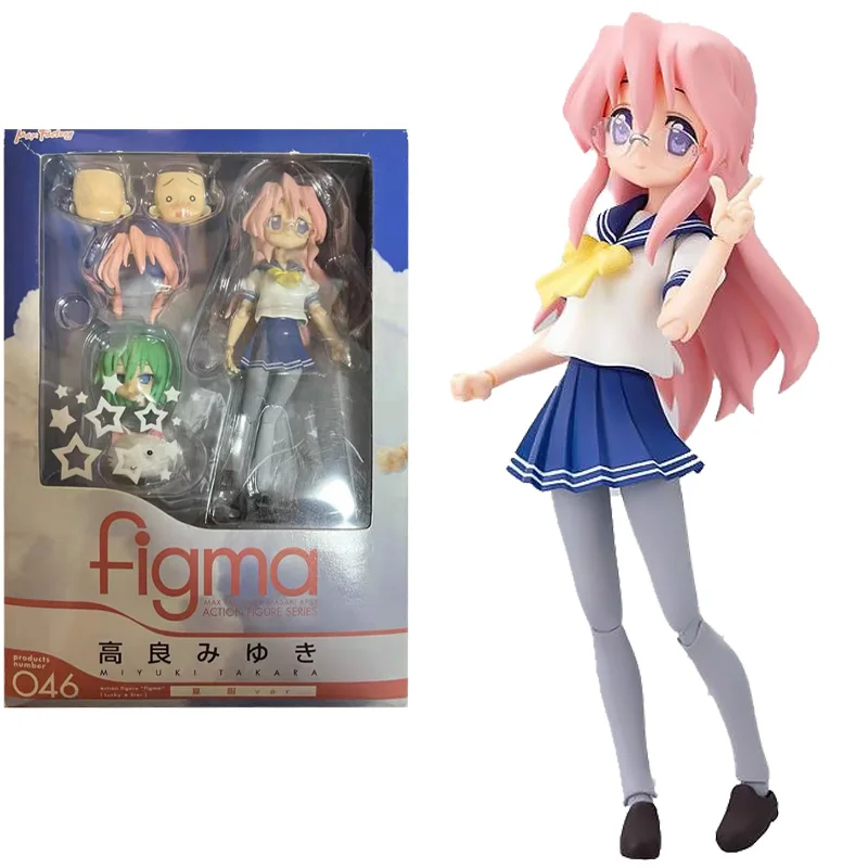 Оригинальная фигурка макс. Factory Figma 046 Iwasaki Minami Lucky Star 14 см аниме фигурка модель коллекционные игрушки подарки 
Оригинальная фигурка макс. Factory Figma 046 Iwasaki Minami Lucky Star 14 см аниме фигурка модель коллекционные игрушки подарки